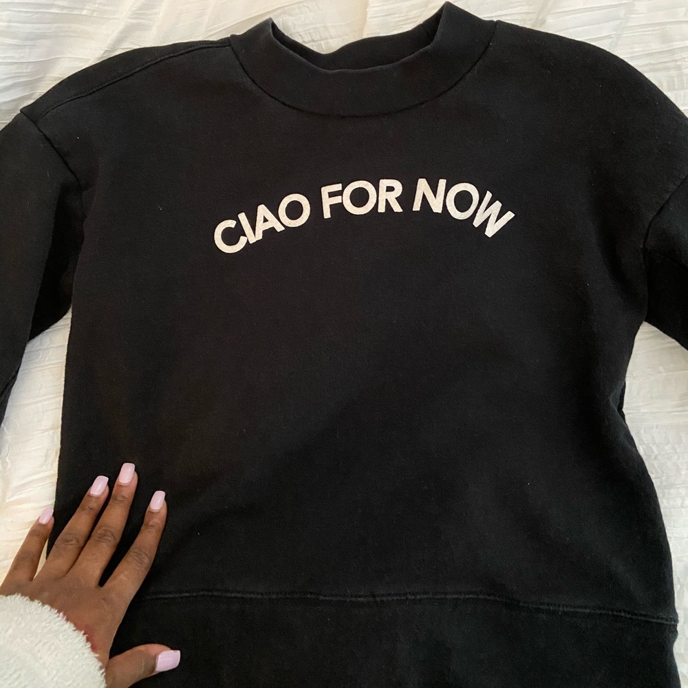 MADEWELL CIAO FOR NOW Sweater